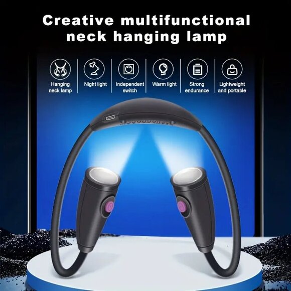 Hands-Free LED Neck Reading Light - Picture 1 of 7